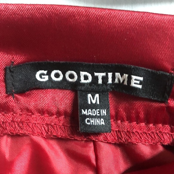 Red sheer Pin up style tulle polyester skirt good condition med - Picture 8 of 15